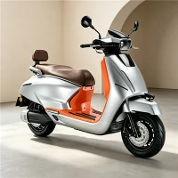 Retro-moderns 72V30Ah elektriskais motocikls 2000W